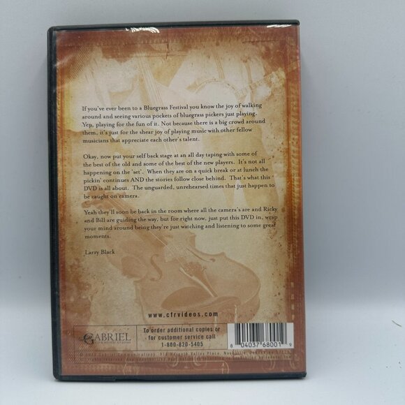 Countrys Family Reunion Simply Bluegrass Backstage DVD Gabriel Communications - Picture 2 of 4